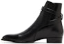 Lookbook Saint Laurent Wyatt 30 Jodhpur Boot 'Hitam' 663414-1YL00-1000