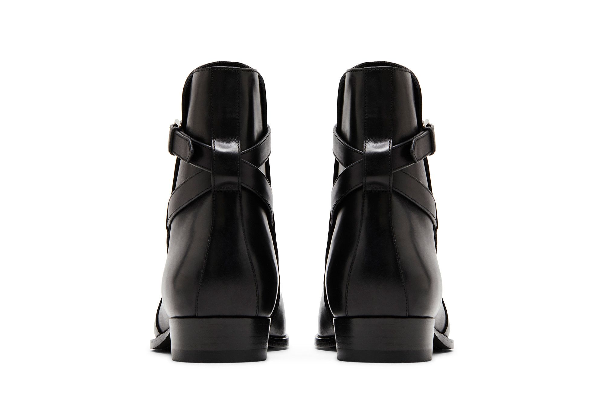 Details for Saint Laurent Wyatt 30 Jodhpur Boot 'Hitam' 663414-1YL00-1000