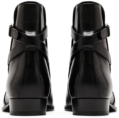 Saint Laurent Wyatt 30 Jodhpur Boot 'Hitam' 663414-1YL00-1000 Details for Saint Laurent Wyatt 30 Jodhpur Boot 'Hitam' 663414-1YL00-1000