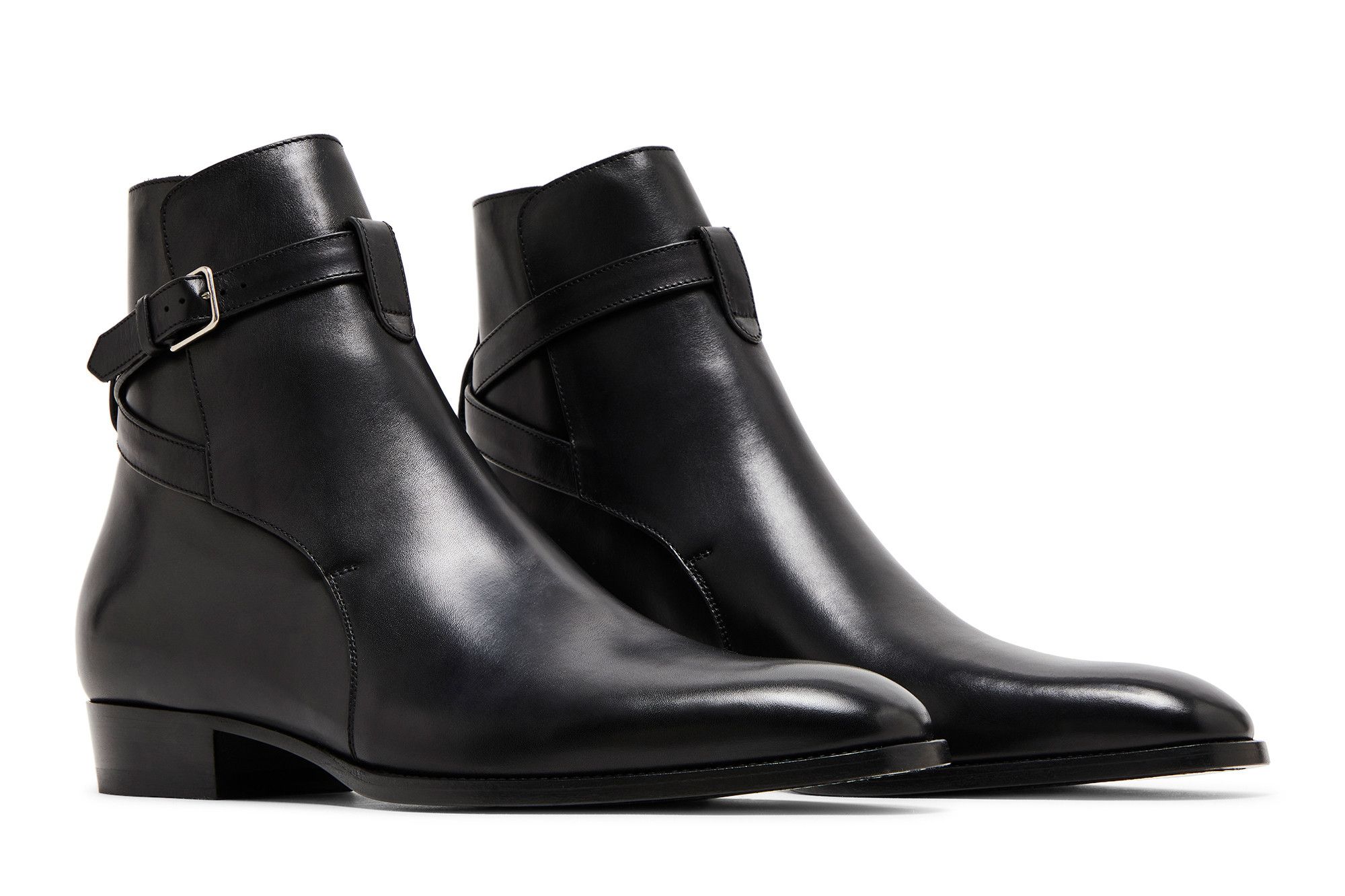 Cheap Saint Laurent Wyatt 30 Jodhpur Boot 'Hitam' 663414-1YL00-1000