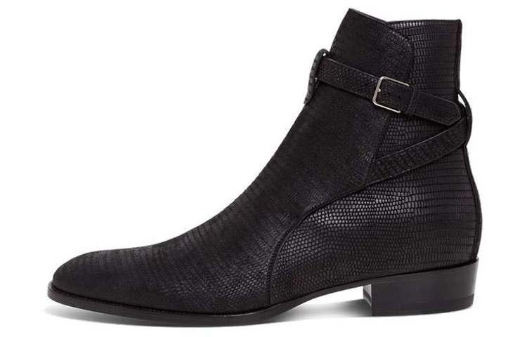 Saint Laurent Wyatt 30 Jodphur Boot 'Black' 630482-1YO00-1000
