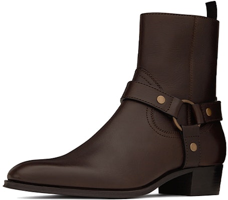 Saint Laurent Wyatt 'Negro Chocolate' 64909418T006023 Lookbook Saint Laurent Wyatt 'Negro Chocolate' 64909418T006023