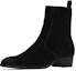 Lookbook Saint Laurent Wyatt 'Hitam Suede Zip' 5536210W3001000