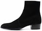 Buy Saint Laurent Wyatt 'Zip Hitam Suede' 6703391NZ001000