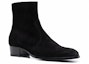 Lookbook Saint Laurent Wyatt 'Zip Hitam Suede' 6703391NZ001000