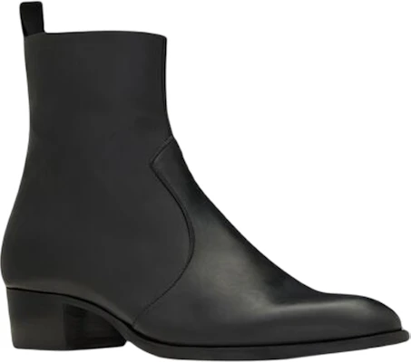 サンローラン ワイアット ジップブーツ (黒) 6826271YL001000 Lookbook サンローラン ワイアット ジップブーツ (黒) 6826271YL001000