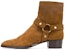 Saint Laurent Wyatt 'Suede Coklat' 6035151Y2012330