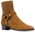 Lookbook Saint Laurent Wyatt 'Suede Coklat' 6035151Y2012330