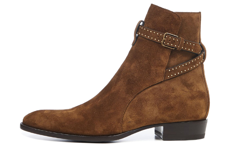 Saint Laurent Wyatt 'Brown Suede' 6304251NZTT2330
