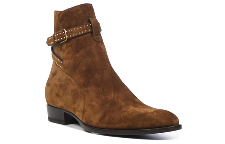 Order Saint Laurent Wyatt 'Brown Suede' 6304251NZTT2330