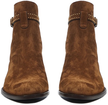Saint Laurent Wyatt 'Brown Suede' 6304251NZTT2330 Details for Saint Laurent Wyatt 'Brown Suede' 6304251NZTT2330