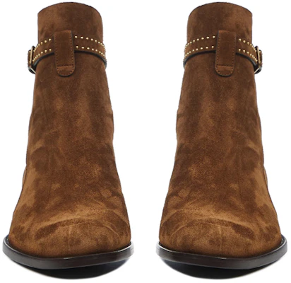 Saint Laurent Wyatt 'Brown Suede' 6304251NZTT2330 Details for Saint Laurent Wyatt 'Brown Suede' 6304251NZTT2330