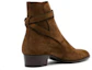 Purchase Saint Laurent Wyatt ''Fibbia in Pelle Scamosciata Marrone'' 7547330LI002330