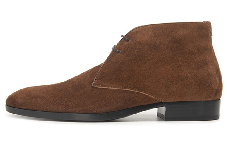 Saint Laurent Wyatt Boots 'Brown Leather' 5819520LI102330