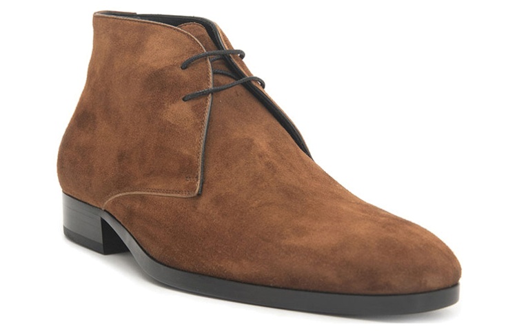 Shop Saint Laurent Wyatt But Kulit Coklat 5819520LI102330