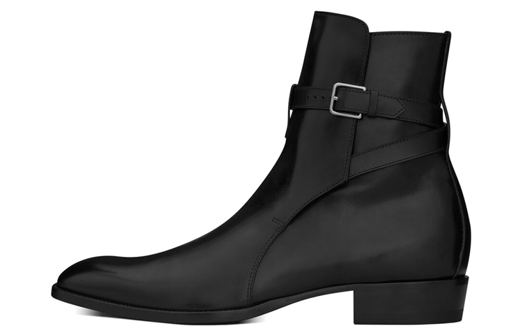 Saint Laurent Wyatt Chelsea Boot 'Black' 498372AQS001000