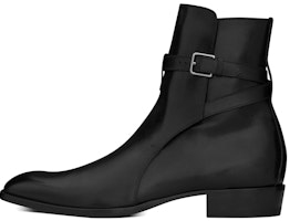 Saint Laurent Wyatt Chelsea Boot 'Black' 498372AQS001000 Saint Laurent Wyatt Chelsea Boot 'Black' 498372AQS001000
