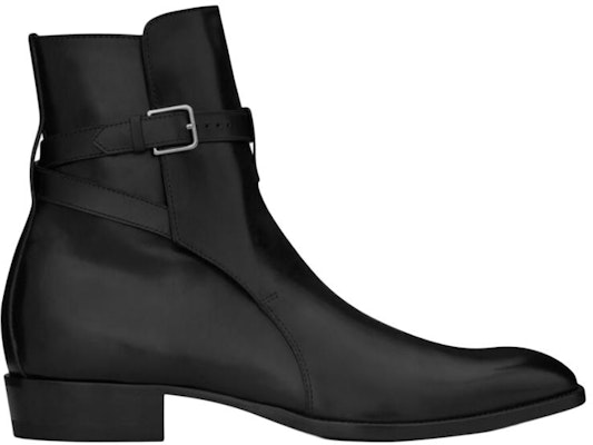 Saint Laurent Wyatt Chelsea Boot 'Black' 498372AQS001000 Order Saint Laurent Wyatt Chelsea Boot 'Black' 498372AQS001000