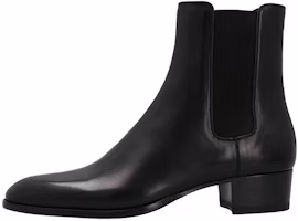 Saint Laurent Wyatt Chelsea Boot 'Black' 634194-1YL00-1000 Saint Laurent Wyatt Chelsea Boot 'Black' 634194-1YL00-1000