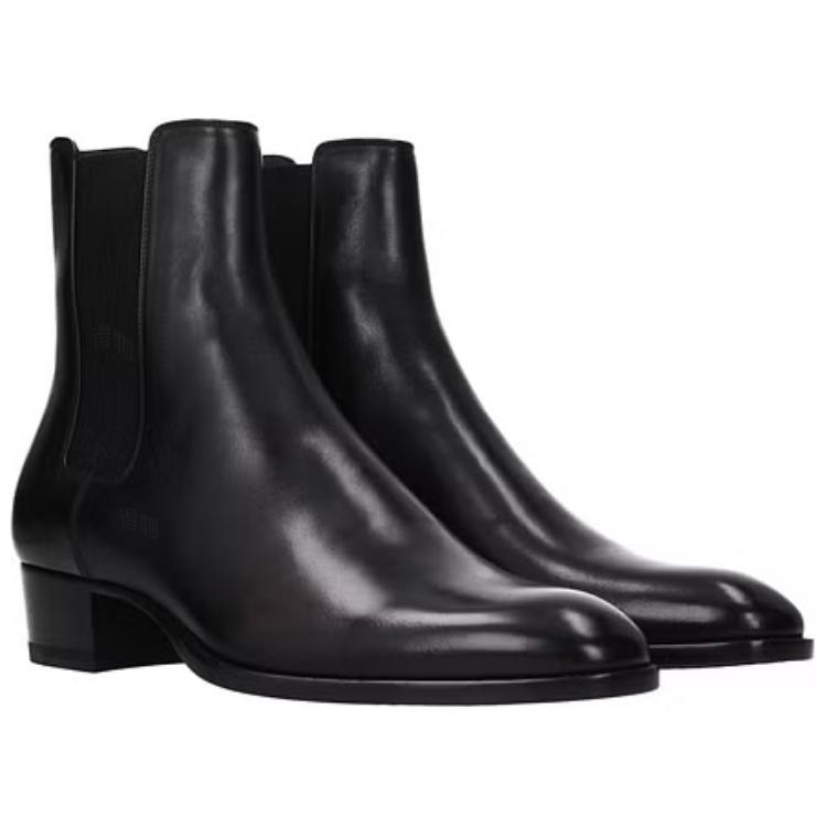 Lookbook Botas Chelsea Saint Laurent Wyatt 'Negras' 634194-1YL00-1000