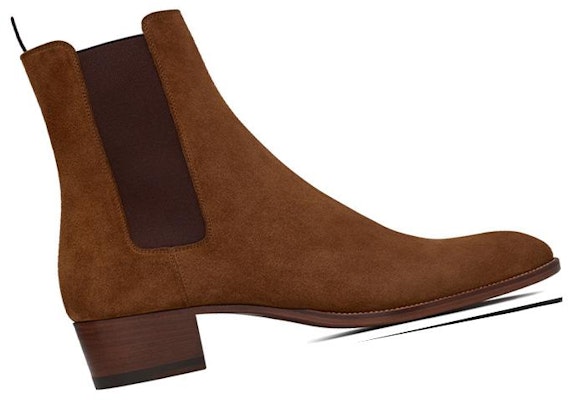 Saint Laurent Wyatt Chelsea Boot 'Brown Suede' 6341941NZ002635 Order Saint Laurent Wyatt Chelsea Boot 'Brown Suede' 6341941NZ002635