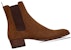 Saint Laurent Wyatt Chelsea Boot 'Suede Coklat' 6341941NZ002635
