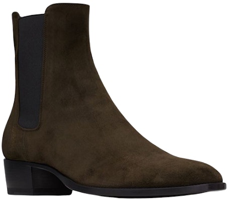 Saint Laurent Wyatt Chelsea Boot 'Coklat Suede' 6341940LI003415 Order Saint Laurent Wyatt Chelsea Boot 'Coklat Suede' 6341940LI003415
