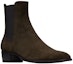 Lookbook Saint Laurent Wyatt Chelsea Boot 'Coklat Suede' 6341940LI003415