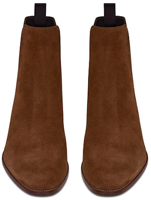 Botas Chelsea Saint Laurent Wyatt 'Ante Marrón' 6341941NZ002635 Shop Botas Chelsea Saint Laurent Wyatt 'Ante Marrón' 6341941NZ002635