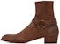 Saint Laurent Wyatt 'Coklat Vintage Suede Harness' 66928425T002749
