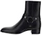 But Saint Laurent Wyatt Harness 'Hitam' Boot 681331-1YL00-1000