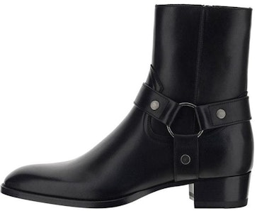 But Saint Laurent Wyatt Harness 'Hitam' Boot 681331-1YL00-1000 Buy But Saint Laurent Wyatt Harness 'Hitam' Boot 681331-1YL00-1000