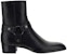 But Saint Laurent Wyatt Harness 'Hitam' Boot 681331-1YL00-1000