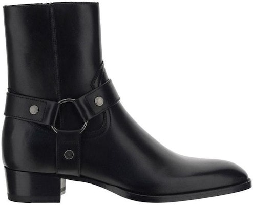 Saint Laurent Wyatt Harness Boot 'Black' 681331-1YL00-1000 Order Saint Laurent Wyatt Harness Boot 'Black' 681331-1YL00-1000