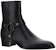 But Saint Laurent Wyatt Harness 'Hitam' Boot 681331-1YL00-1000