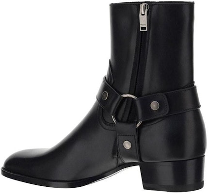 Saint Laurent Wyatt Harness Boot 'Black' 681331-1YL00-1000 Shop Saint Laurent Wyatt Harness Boot 'Black' 681331-1YL00-1000