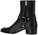 But Saint Laurent Wyatt Harness 'Hitam' Boot 681331-1YL00-1000