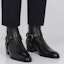 Purchase But Saint Laurent Wyatt Harness 'Hitam' Boot 681331-1YL00-1000