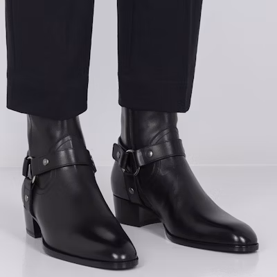 Saint Laurent Wyatt Harness Boot 'Black' 681331-1YL00-1000 Purchase Saint Laurent Wyatt Harness Boot 'Black' 681331-1YL00-1000