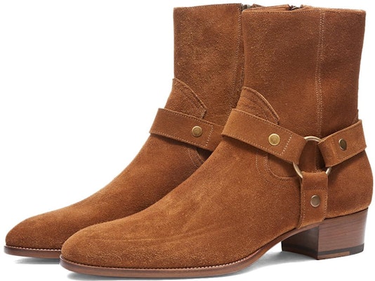 Saint Laurent Wyatt Harness Boot 'Nut' Pria 443190-BPN00-5710 Order Saint Laurent Wyatt Harness Boot 'Nut' Pria 443190-BPN00-5710