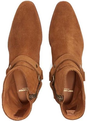 Saint Laurent Wyatt Harness Boot 'Nut' 443190-BPN00-5710 Lookbook Saint Laurent Wyatt Harness Boot 'Nut' 443190-BPN00-5710