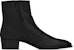 Saint Laurent Wyatt Zip Boot 'Python Hitam' 6304852PL001000