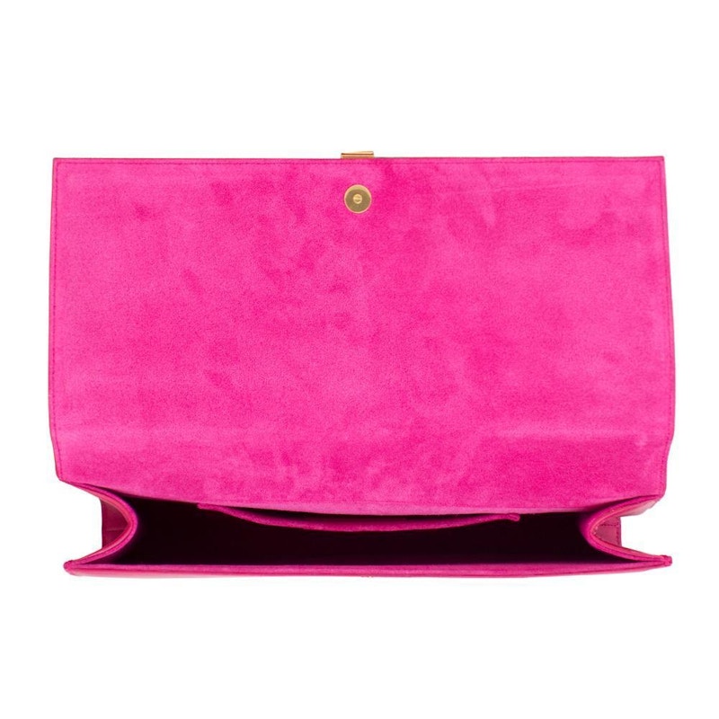 Saint Laurent Y Clutch Large Fuschia 圖 3