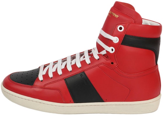 Saint Laurent Yves SL/10H High Top 'Red' 345416-AQI10-6530 Buy Saint Laurent Yves SL/10H High Top 'Red' 345416-AQI10-6530