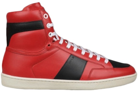 サンローラン SL/10H ハイカット レッド 345416-AQI10-6530 Order サンローラン SL/10H ハイカット レッド 345416-AQI10-6530