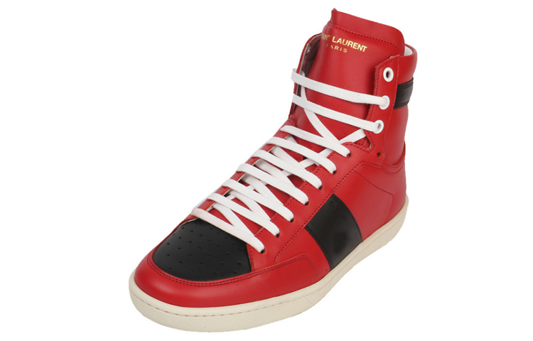 Lookbook Saint Laurent Yves SL/10H High Top 'Rojo' 345416-AQI10-6530