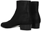 Lookbook Saint Laurent Zippered Ankle Boot 'Black Suede' 6304861YO001000
