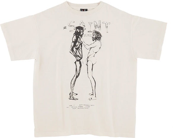saint-mxxxxxx-denimtears-logo-print-white-crewneck-t-shirt-unisex-sm-s21-0000-045