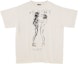Order SAINT Mxxxxxx × DENIMTEARS 白色Logo印花圓領短袖T恤 男女款。 SM-S21-0000-045