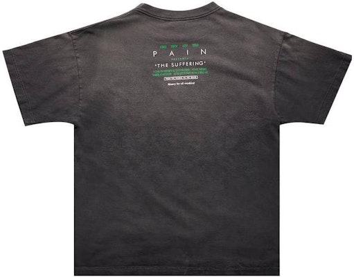 SAINT Mxxxxxx 黑色圓領休閒直版短袖T恤 SM-S23-0000-005 Lookbook SAINT Mxxxxxx 黑色圓領休閒直版短袖T恤 SM-S23-0000-005